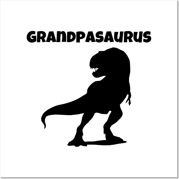 Grandpasaurus. Wall Art by Tees by Confucius